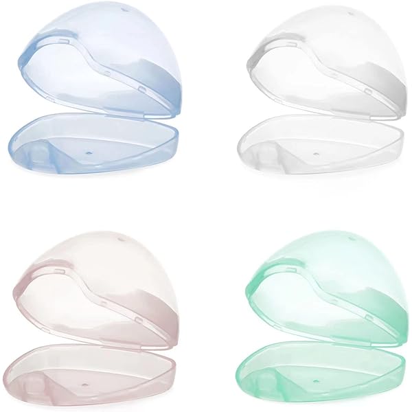 Étui Tétine Transparent – Porte-sucette Anti-poussière, Clip Ceinture – Matériau PP – Pour Voyage, Sortie – Garde La Tétine Propre - 8