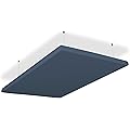 SILENT4® Plafond absorbant acoustique 114x72x5cm en non-tissé acoustique, montage par câble, acoustique améliorée prouvée par panneau acoustique en jean