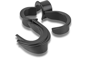 Joyzan Billiard Hole Liners, 6pcs Pool Table Pocket Liner with 4 Punched Corners Bumpers 2 Side Wear Resistant Rubber Snooker Replacement Pockets Accessory for Bar Billiards Hall Prevent Ball Jams