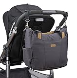 BabaBing. Roma Wickeltasche (grau) - 4