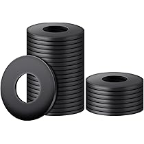 Rondelle Piatte M4 X 9mm - 100 Pezzi In Acciaio Al Carbonio - Per Fai Da Te, Riparazioni E Meccanica - Foto 2