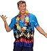 Produktbild Karneval Klamotten Hawaii Kostüm Herren Hawaii-Hemd Palmen Karneval Herrenkostüm Größe 54
