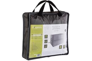 AC-Deco Housse de Banc - L 160 cm x P 90 cm x H 100 cm 100 cm - Polyester - Gris