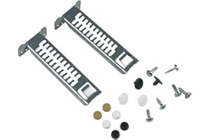BSH Bosch Siemens 612653 00612653 ORIGINAL Befestigungssatz Montage Set Zierleiste Abdeckung Blende Spülmaschine Geschirrspüler auch Balay Constructa Gaggenau Junker Küppersbusch Neff Pitsos Profilo