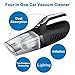 Produktbild HILLPOW 4 in 1 Tragbare Wet/Dry Auto Staubsauger Handheld Auto Handsauger Vakuum12V 100W beweglichem Vakuum Duster Reiniger Supersaughaushalt mit Gummireifen Reifendruck Messgerät und LED Licht-Schwarz