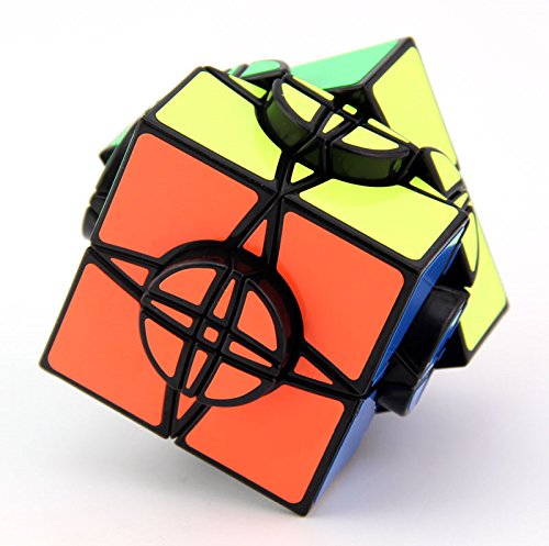 Dingze Moyu Wheel of Time Fidget Cube Children Puzzle Fidget Toys Magic Speed Cube, 62mm (Black) Dingze Moyu Wheel of Time Fidget Cube Children Puzzle Fidget Toys Magic Speed Cube, 62mm (Black)