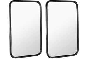 KR AGRAR Spiegel-Set | links & rechts | 318 x 220 mm | für Deutz | Stange Ø 16-22 mm | Spiegel | Seitenspiegel | universal | Trecker | Traktor | Schlepper | Modulspiegel | manuell verstellbar