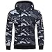 Produktbild Herren Pullover Camouflage Btruely Mode Hoodie Sweatshirt Langarm Mantel Outwear