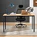 Produktbild Need Schreibtisch 140x60cm Schreibtisch PC-Tisch Bürotisch Arbeitstisch Holz Teak
