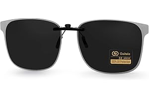 Goiteia Retro Uniseks Goiteia Okulary przeciwsłoneczne z klipsem