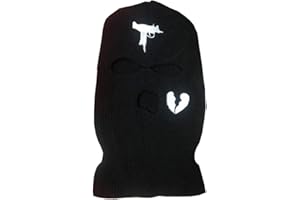 YAMEE Passamontagna Invernale Uomo Donna,Cappello Invernale,Maschera da Sci a Maglia con 3 Fori per Motociclismo,Corsa,Trekking,Alpinismo,Snowboard