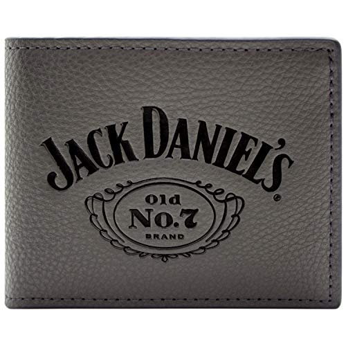 Preisvergleich Produktbild Jack Daniels Old No.7 Whiskey Grau Portemonnaie Geldbörse