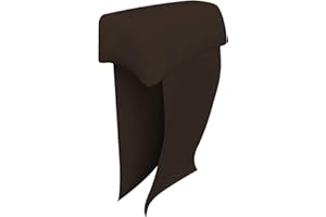 extroitaly Skipper - Poggiatesta Divano Morbido (50x13 cm) Cuscino Cervicale per Divano e Poltrona in Ecopelle Prodotto in Italia, Sfoderabile e Lavabile, Compatibilità Universale, Accessori Divano