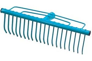 NEXTRADEITALIA 1PEZZO RASTRELLO PER FIENO E TAPPETI ERBOSI IN ACCIAIO - 34 denti