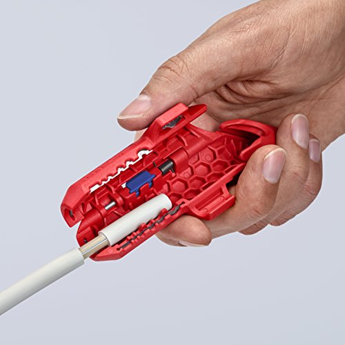 KNIPEX 16 95 01 ErgoStrip – Universal-3-in1-Kabelwerkzeug - 9