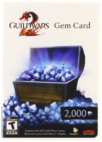 Preisvergleich Produktbild Guild Wars 2 Gem Card - PC by NCSOFT