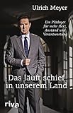 Cover zum Buch Das läuft schief in unserem Land