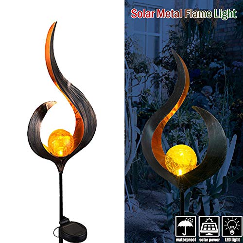 Preisvergleich Produktbild Dsti Außen Solarlichter wasserdichte Light Flammen Landschaftsdekoration Nachtlicht Party
