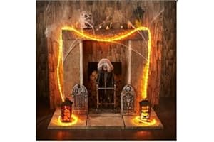 DECSEE Halloween 5m Rope Light Haunted House Party indoor/outdoor Decoration Lights Up