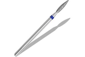 ‎VNJAOI Vnjaoi Nagelhaut-Nagelbohrer,Nagelfräser Bits Professionelle Diamant Bits für Nägel Nail Buffer Bit Nail Trimer, Under Nail Cleaner Cuticle Remover Nail Prepare, Nail Supplies for Nail Techs(Medium)