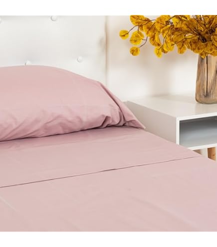 Le Linge De Jules Olinda Set Lenzuola Matrimoniali In Microfibra, Grigio, 140x190 + 2 Federe 63x63, Morbido E Non Stira - 3
