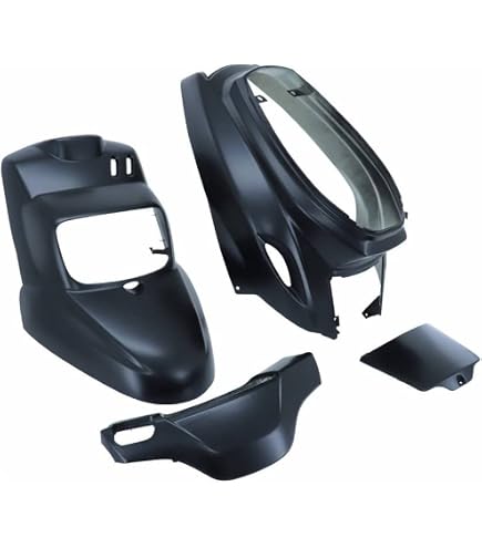 TNT MBK Booster 50 Hull Set – 5 Glossy Black Hulls + 2 Neutral Boosters – 2004-2014