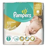 Pampers Premium Care New Born 1 Gr. 2-5 Kg Sparpack 264 Windeln in 3 Packungen