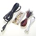 Produktbild Reyann Zero Delay Arcade USB Encoder Board PC um 5 Pin Joystick Cables Fit für Arcade Spiele Sanwa Typ Drucktasten für Arcade Sticks USB Connector & Fight Stick Controls & Raspberry PI Retropie Project ( 5 Pin-2.8mm)