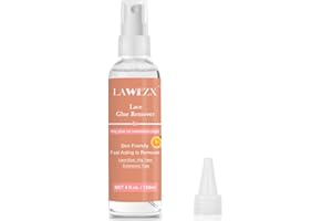 LAWEZX Hair Extension Remover 4OZ/120ml, Tape in Remover for Front Lace Wig Fast Removes Double Sided Adhesive Tape Hair Extensions, Gentle on Skin| No Greasy| Easy to Clean