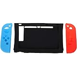 planuuik Coque de Protection Etui en Silicone Peau Gauche Droite Antidérapant Coquille Accessoires de Jeu Accessoires pour Nintend Switch NS Contrôleur de Console Joy-Con B