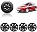 Auto Pearl-Premium Quality Car Full Black Wheel Cover Caps 14" Press Type Fitting For - Tata Indigo RS.1499.00