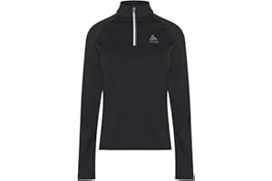 Odlo Besso Maglia a Maniche Lunghe con Zip Donna
