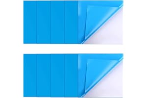 IOPYKKOA Self-Adhesive Repair Patches for Swimming Pools, Pack of 10 PVC Pool Repair Kit, Self-Adhesive Underwater Repair Pool Patches (Square)