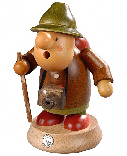 Preisvergleich Produktbild Müller GmbH Räuchermann, Müllerchen Tourist Höhe 16 cm