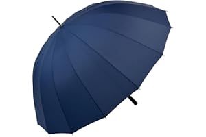 iX-brella - Encendedor XXL Paraguas de Pareja 16 Piezas con Agradable Mango Suave - DiáMetro 1,29 Metro