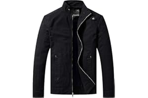 WenVen veste chauffante homme blouson+homme+printemps veste printemps homme vêtements homme veste d'été homme une veste classique veste travail homme