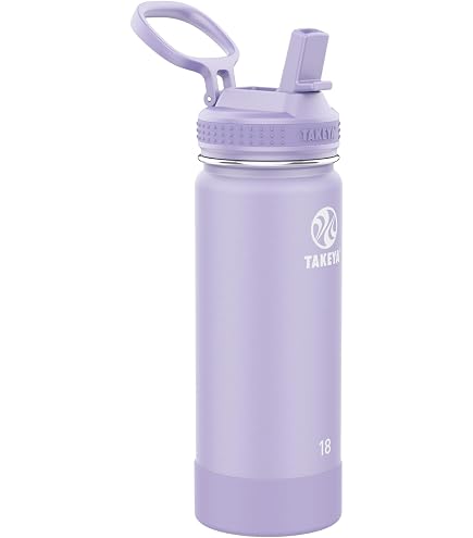 Takeya Actives Edelstahl-Wasserflasche 907 Ml – Isoliert, Auslaufsicher, Mit Ausgießer