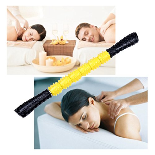 iRegro Massage Stick, Muskel Roller Stick, Massageroller für Bein Krämpfe Deep Tissue Massage und Physikalische Therapie – Kalb Hip Oberschenkel Beine Rückenschmerzen Erleichterung – Einfacher Als myofaszialer Release & Trigger Point Massagegerät - 8
