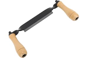 banapoy Zeichnen Rasur Werkzeug, Gebogenes gerades Zugmesser Entrindungswerkzeug für Baumstämme, Werkzeug zum Entfernen von Baumrinde, Holzbearbeitungswerkzeug, Werkzeuge für (Gerader Typ)