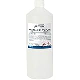 1 Litre (1000ml) Acetone 99.5% Pure High Strength Acrylic Nail Tip Polish Remover