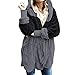 Produktbild Briskorry Warme Winterjacke Damen Mode Elegant Wintermantel Winterparka Frauen Kunstfell Mantel Pelz-Mantel Fleecejacke Teddyjacke Mantel Outwear