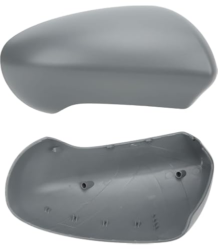 QUARKZMAN Cubierta De Espejo Retrovisor Derecho Para Nissan Qashqai J10 2007-2014 - Negro Brillante - Reemplazo De Tapa De Espejo - Cubiertas De