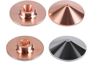 Startnow Ugello di taglio laser per Raytools Empower Head D32mm Ugello laser in fibra doppio singolo strato 1.0 1.2 1.5mm (S32-A-15-S 1 pezzo, calibro 1,5 mm)