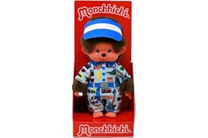 Sekiguchi 243099-Original Monchhichi garçon, 10208804, Multicolore