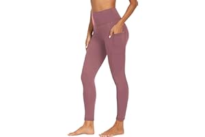 Merlvida Leggins Deportivos Mujer Cintura Alta Mallas Deporte Mujer con Bolsillos Opaque Leggings Push Up Elásticos Pantalones Ropa Deportiva Mayas Gym para Yoga Fitness Running