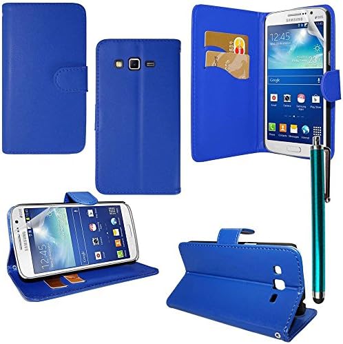 Case with Video Stand Book Wallet Imitation Leather Flip Case for Samsung Galaxy Grand 2 SM-G7100 SM-G7102 SM-G7105 SM-G7106
