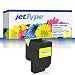Produktbild jetType Toner ersetzt Lexmark 80C2SY0 802SY für CX410de / CX510de / CX310n / CX410dte / CX410e, gelb, 2.000 Seiten