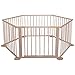FDS Wooden Baby Playpen Foldable Combination 6 or 8 Sides (6 Sides)