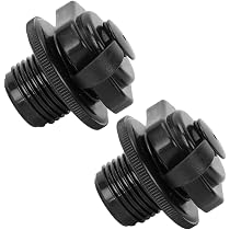 AIRFUL 3 Pièces Valve Bateau Pneumatique, Valve Spirale De Gonflage