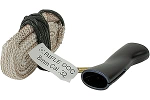 Rifle Doc Laufreinigung Bore Cleaner Schnur mit integrierter Bronzebürste Büchse Gewehr Cal .32 8mm Reinigungsset